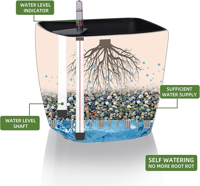 Dexceder 18x17 Self Watering Planter - Image 2