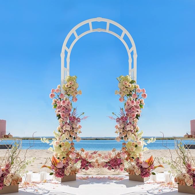 Outvita PVC Garden Arbor, Arch Trellis - Image 3