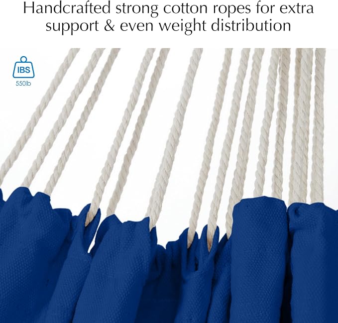 PNAEUT Hammock Chair Hanging Rope Swing - Image 2