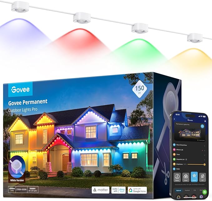 Govee Permanent Outdoor Lights Pro, 150ft by Govee