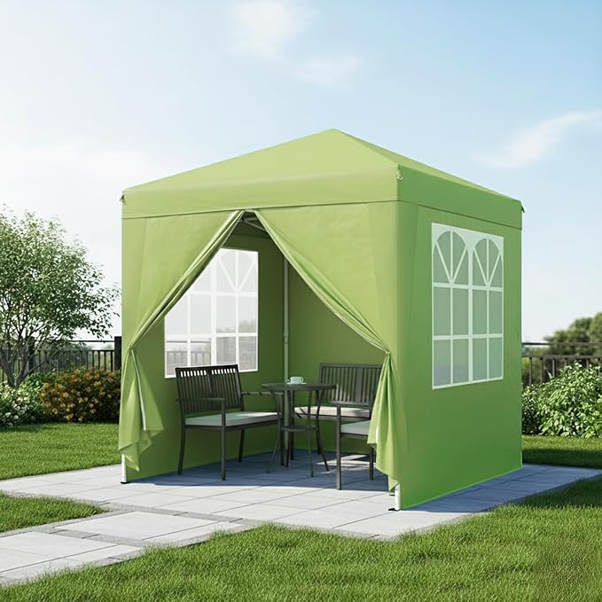 Outvita 6.5x6.5ft Pop Up Canopy Tent, Outdoor Instant Shelter Folding Canopy - Image 8