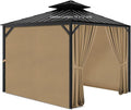 Gazebo Privacy Curtains 10' x 12' by Aonear
