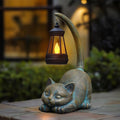 MININOVA Solar Garden Statues Cat Figurine by MININOVA