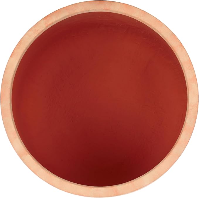 SAFAVIEH Outdoor Collection Nardo Terracotta Cement Ficonstone Planter Pot - Image 4