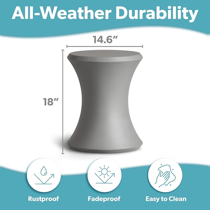 Coast Modern Outdoor Side Table - Image 2