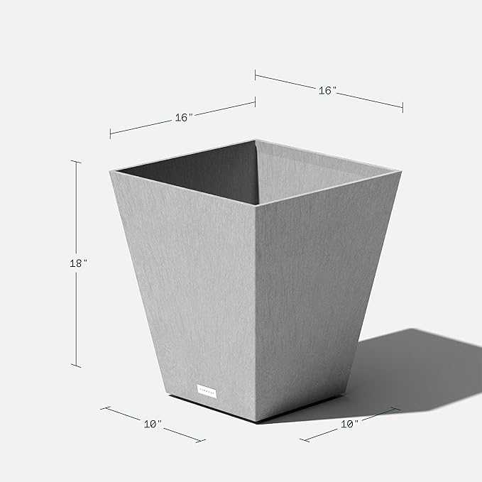 Veradek Pure Series Nobleton Plastic Planter - Image 2