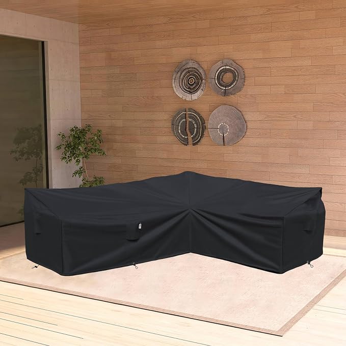 Heavy Duty Outdoor Sectional Cover, Lawn Patio Furniture Protector - Image 7