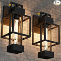 Hotsonic 2 Pack Dusk to Dawn Outdoor Exterior Lighting Fixtures Wall Mount by Unknown