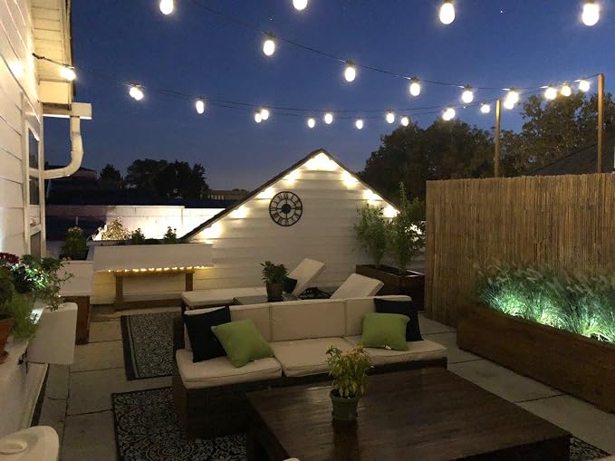 Brightech Ambience Pro Solar Powered Outdoor String Lights -27 ft Commercial - Image 8