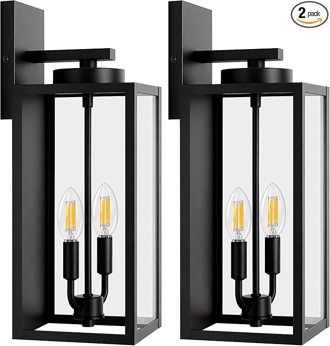 18in Large Outdoor Wall Light Fixtures, Exterior Lighting Fixtures Porch by BringYouBrightFuture