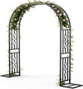 Metal Garden Arch, Heavy Duty Garden Trellis by VOXOR