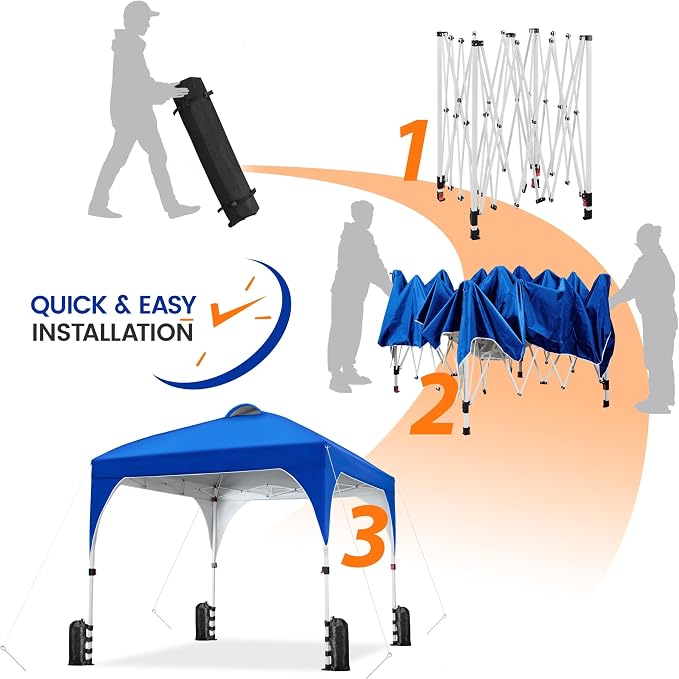 Yaheetech 8x8 Pop Up Canopy Tent - Image 5