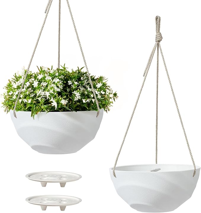 La Jolie Maison 10 Inch Hanging Planters by LaJolieMaison