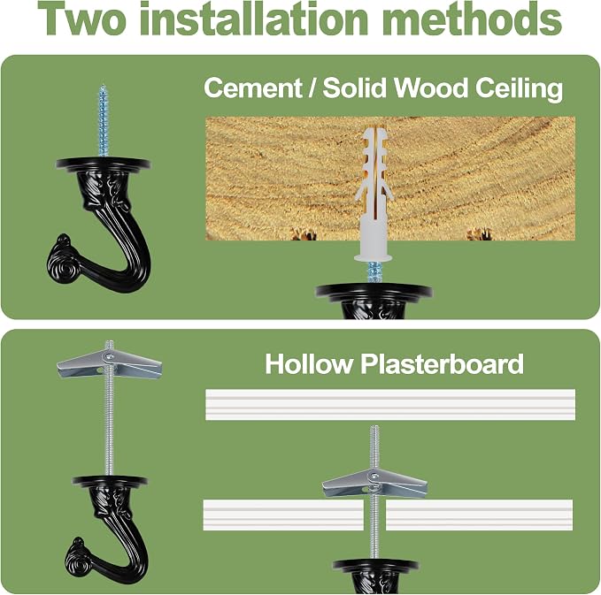 Ceiling Swag Hook Sets - Image 3