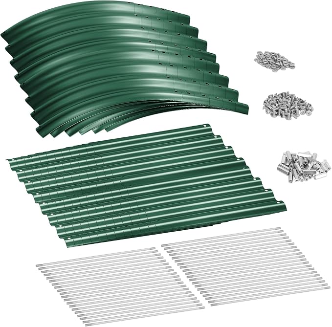 Land Guard 8×2×2ft Galvanized Raised Garden Bed Kit, Raised Garden Boxes Outdoor - Image 3