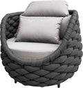 TWT Sunroom All-Weather Polyester Rope Balcony Furniture by TWT