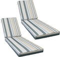 AAAAAcessories Outdoor Chaise Lounge Cushions, Fade-Resistant, Waterproof Patio by AAAAAcessories