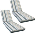 AAAAAcessories Outdoor Chaise Lounge Cushions, Fade-Resistant, Waterproof Patio by AAAAAcessories