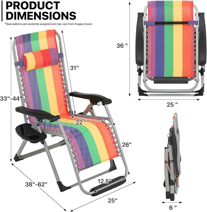 MoNiBloom Zero Gravity Lounge Chair - Image 3
