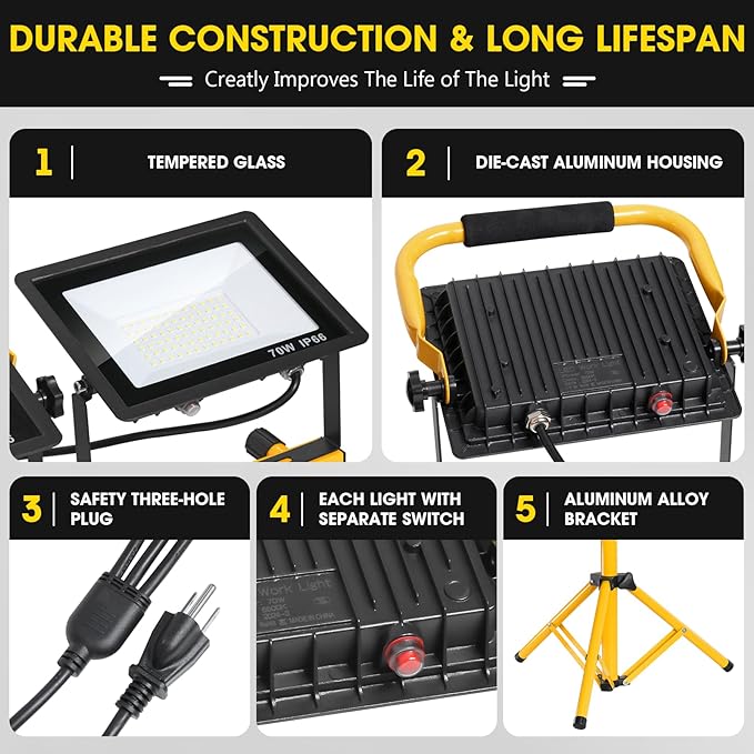 21000Lumen LED Work Lights - Image 4