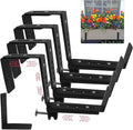 Window Box Brackets for Railing Adjustable Planter Box Brackets Flower Box by Azuline