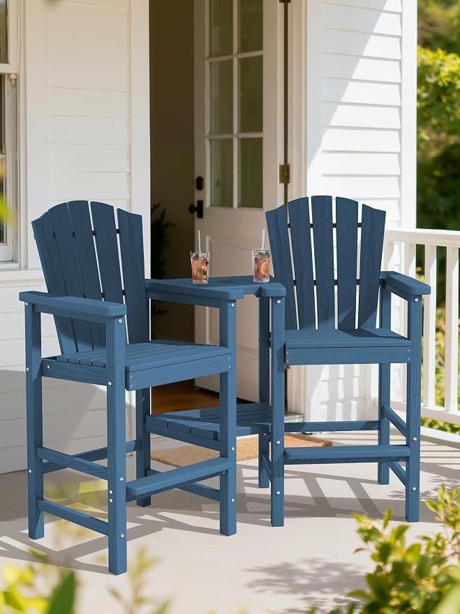 KINGYES Tall Adirondack Chair Set of 2 - Image 2