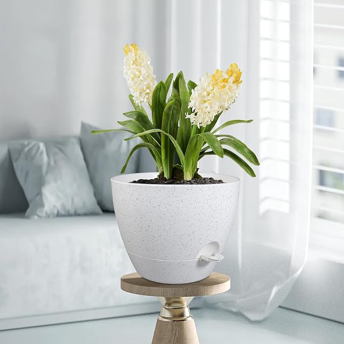 12 inch Large Self Watering Pots - Image 7