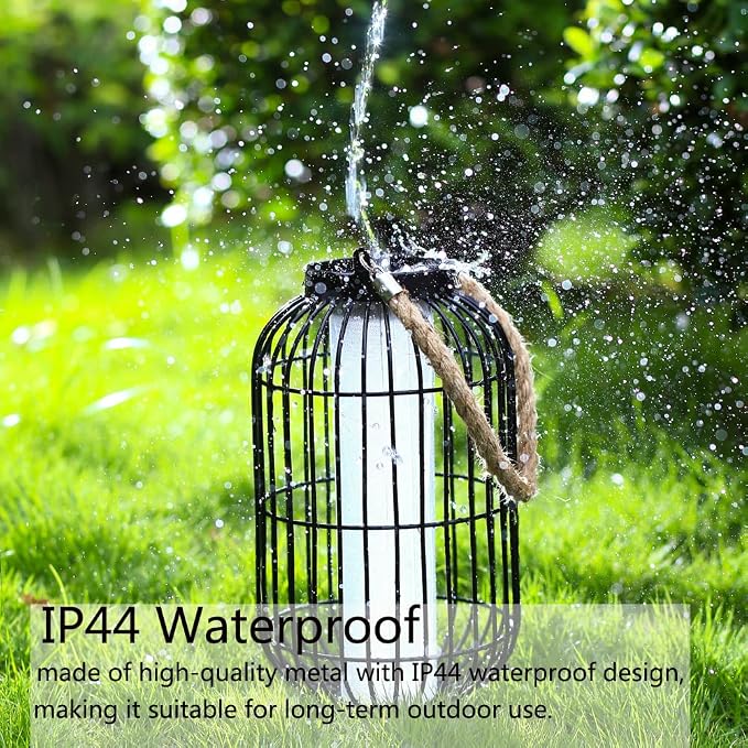 Large Outdoor Solar Lanterns Hanging Light Waterproof LED Garden Lights solar - Image 5