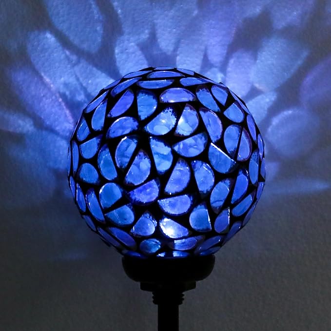 Afirst Solar Lights Outdoor Decorative Solar Mosaic Garden Stakes Decorative - Image 7
