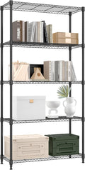 1250 lbs 5 Tier Shelf Metal Storage Shelves Shelving Wire Rack Heavy Duty by MEIGAOPLASTICANDMETALHKCOLIMITED