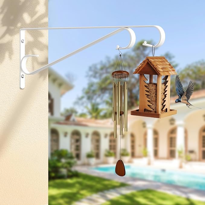 Plant Hangers Outdoor Plant Hooks Heavy Duty Iron Plant Hanger Hook - Image 7