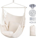 SUNCREAT Hammock Chair Hanging Rope Swing Seat-Max 450lbs Capacity, Extra Large by SUNCREAT