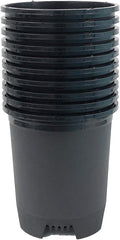 3 Gallon 10-Pack Nursery Pot Black Plastic Planters by CottaPlanters