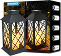 SHYMERY Solar Lanterns Outdoor Waterproof, 14 Inch Outdoor Lanterns by SHYMERY