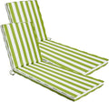 Chaise Lounge Cushions Outdoor Set of 2 by Iheqard