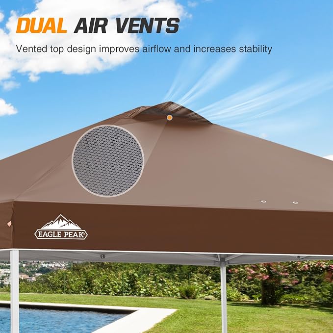 EAGLE PEAK Pop Up Canopy Tent - Image 2