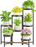 LASZOLA 7 Tiered Folding Tall Plant Stand Indoor by LASZOLA