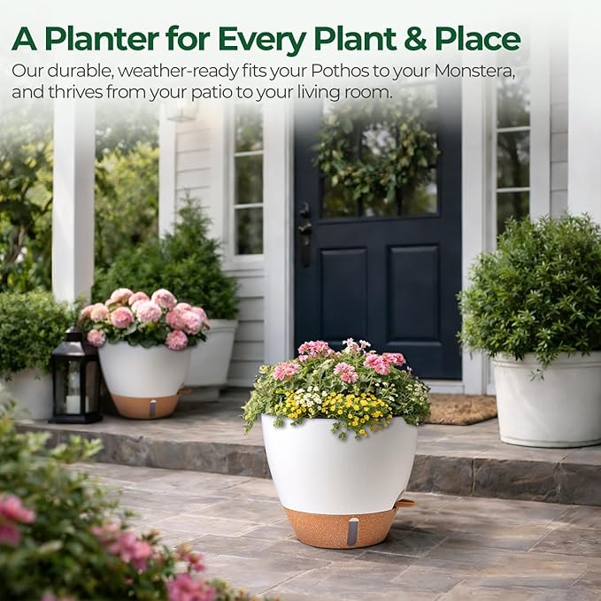T4U 12 Inch Self Watering Pot - Image 8