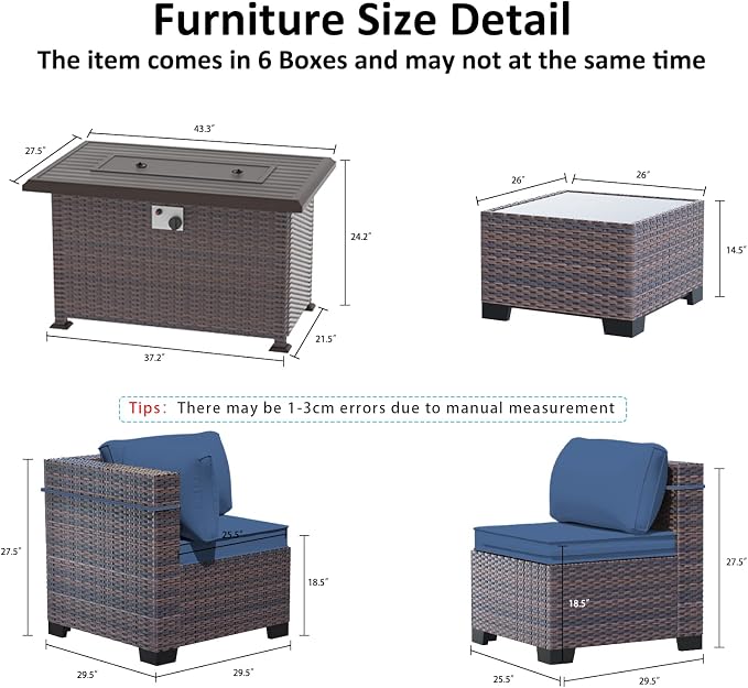 Outdoor Patio Furniture Set - Image 2