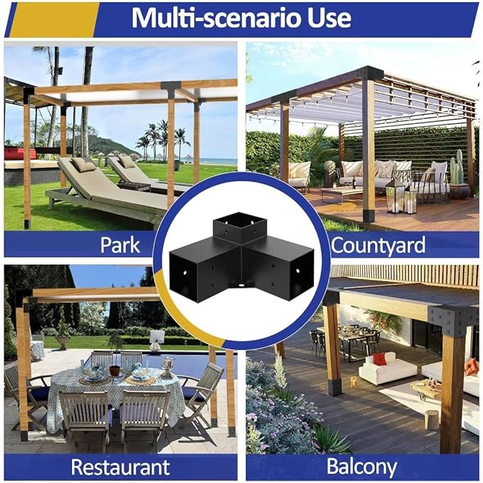 Heavy Alloy Steel Pergola Kit - Image 6