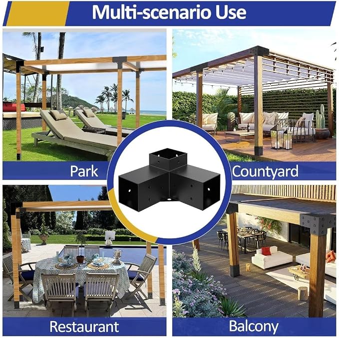 Heavy Alloy Steel Pergola Kit - Image 6