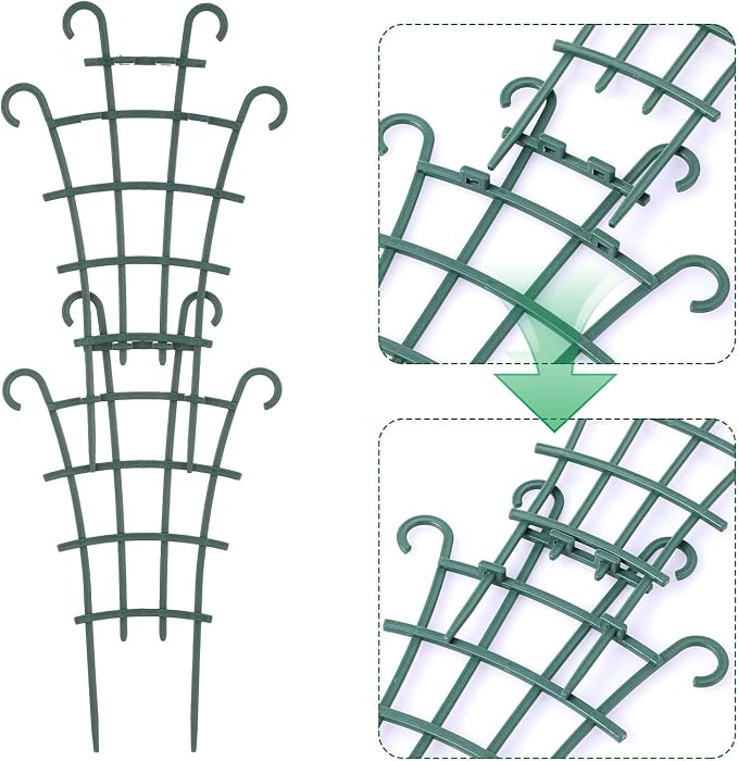 4 Pcs Small Trellis for Potted Plants Plant Trellis Indoor Trellis for Potted - Image 5