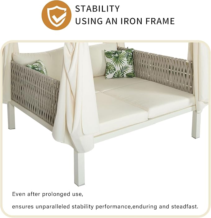 Merax Outdoor Patio Daybed - Image 5