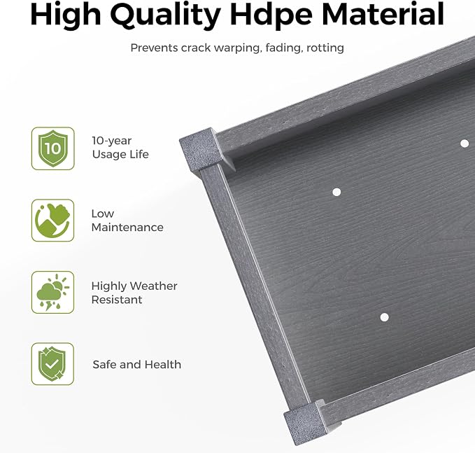 TT Nature HDPE Raised Garden Bed - Image 4