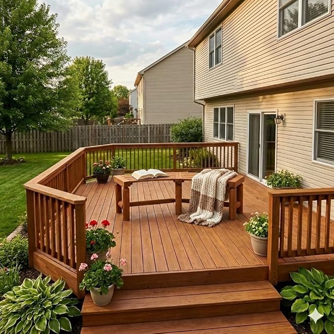 Outdoor Wooden Curved Backless Porch Bench Rustic Style Cedar/Fir Wood Log Fire - Image 5