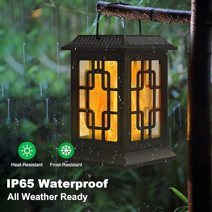 Solar Lanterns Outdoor Waterproof, Hanging Solar Lights - Image 5