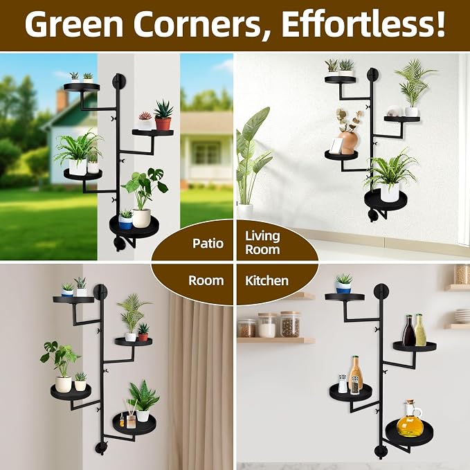 Rotating Window Plant Shelves - Image 4
