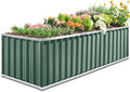 KING BIRD 101" x 36" x 24" Galvanized Raised Garden Bed 2 Installation Methods by KINGBIRD