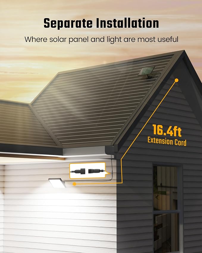 SUPERDANNY Solar Outdoor Flood Lights - Image 5