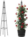 6 FT Obelisk Trellis for Climbing Plants, Garden Trellis by AlisisFores
